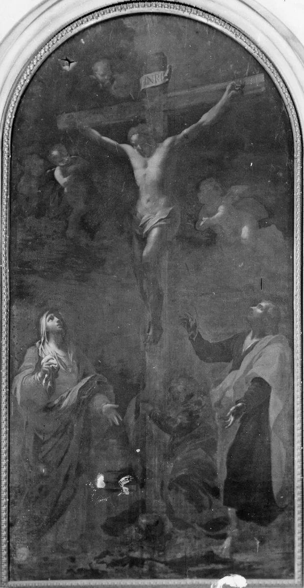 Crocifissione di Cristo con la Madonna, San Giovanni Evangelista e Santa Maria Maddalena - Chiesa di san Filippo Neri, Firenze